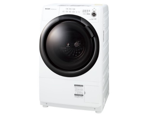 シャープ ES-S7F-WLドラム式プラズマクラスター洗濯乾燥機 
